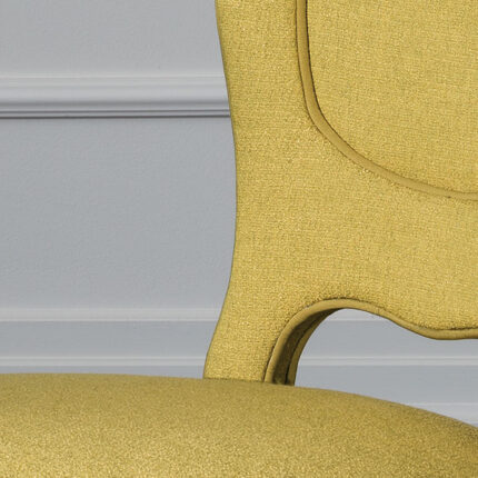 dettaglio sedia rivestita Gilda BI